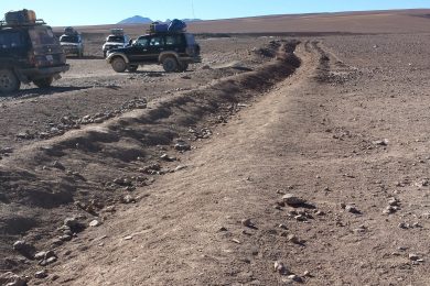 Chile and Bolivia Atacama Border