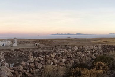 Salts Flats at Dusk