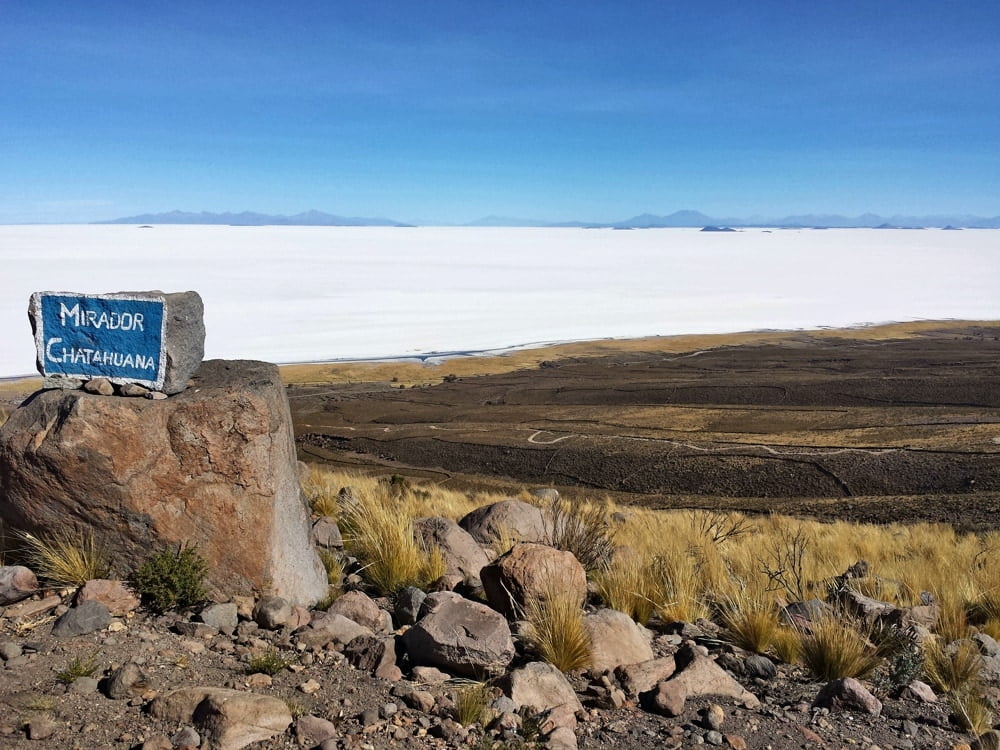 Mirador Chatahuana Bolivia