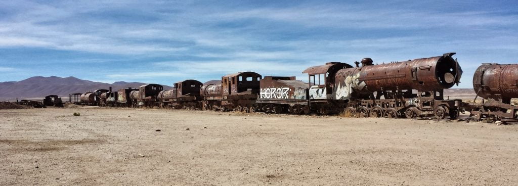 Abandoned Locomotives Uyuni