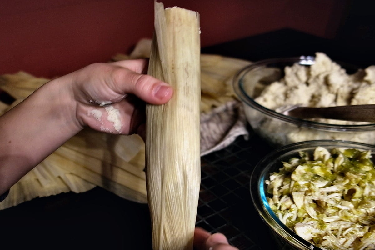Tamale rolling part 2